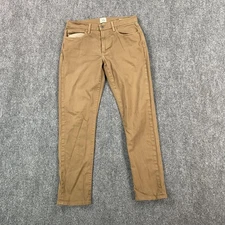 Flint and Tinder 365 Pants Mens 31 Khaki Slim Fit Made in USA Chinos Stretch