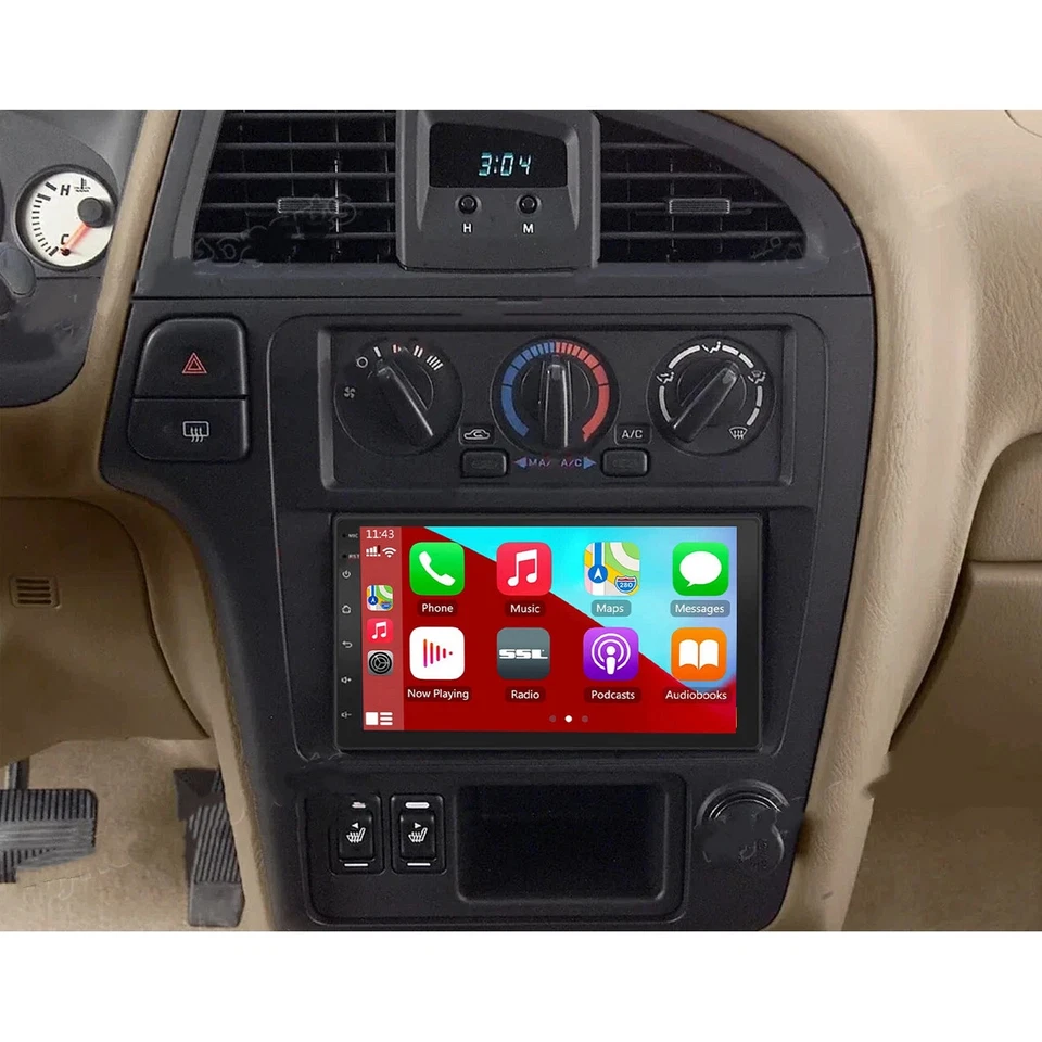 2+32GB 7" Android 15 Car Radio Carplay GPS NAVI For 2000-2004 Nissan Pathfinder Foto 2 de 4