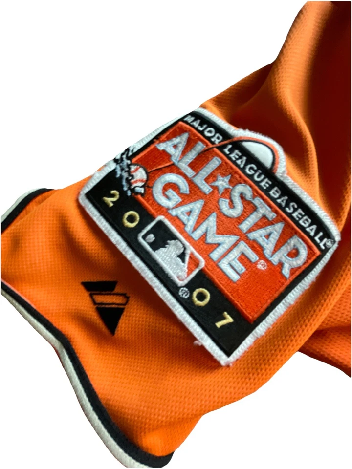 CAMISETA IVAN RODRIGUEZ 2007 ALL STAR AUTÉNTICA. MAJESTUOSOS TIGRES DETROIT - ¡RAROS! Foto 4 de 4