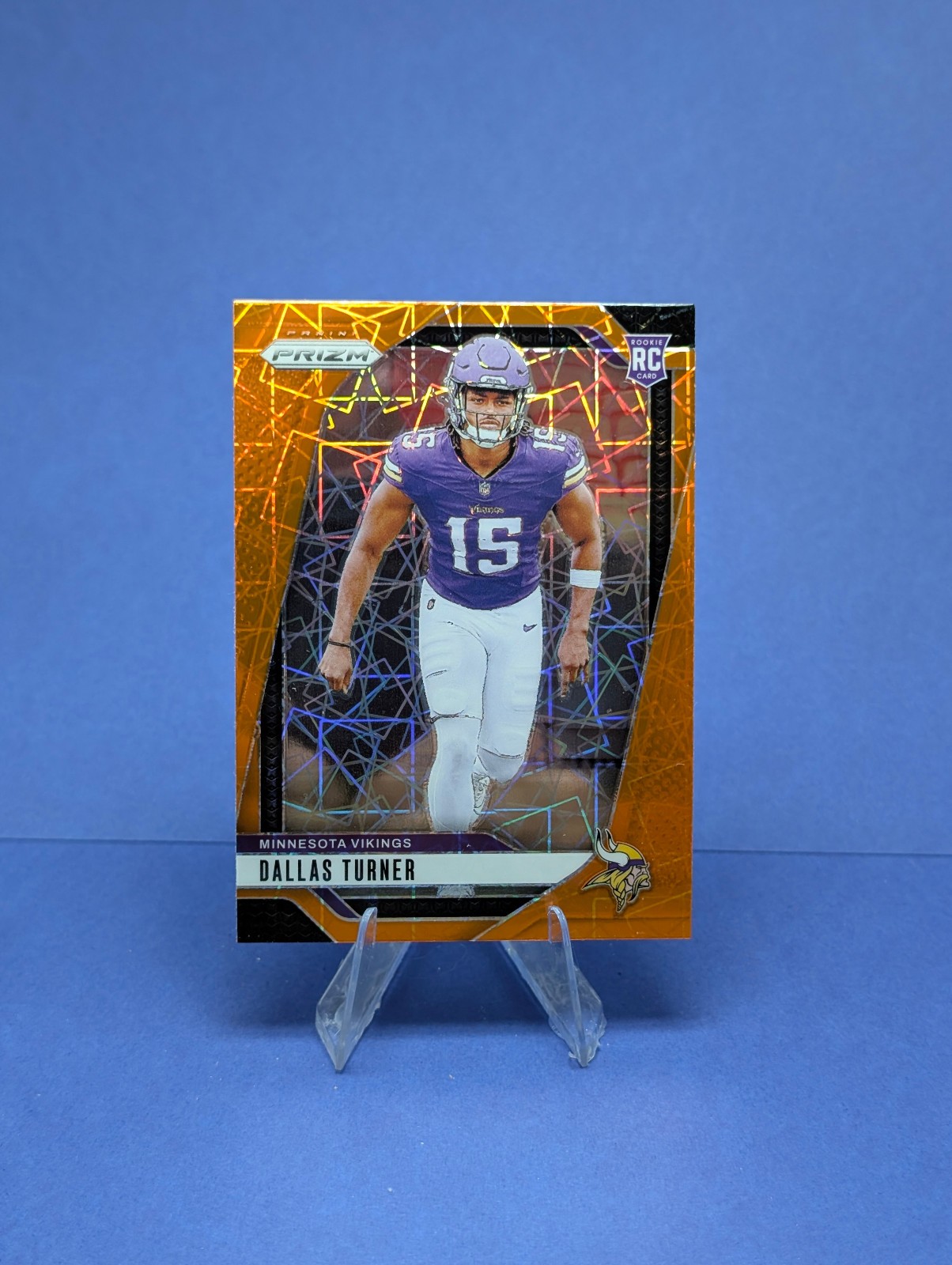 2024 Panini Prizm - Rookies Dallas Turner #324 Lazer Prizm (RC)