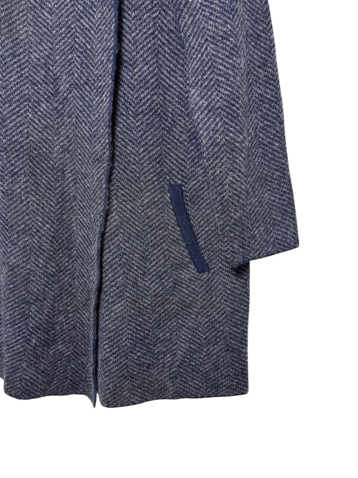 Abrigo Max Studio Mujer Dinero Viejo Espiga Talla 1X Cuello Embudo Escandinado Foto 2 de 4