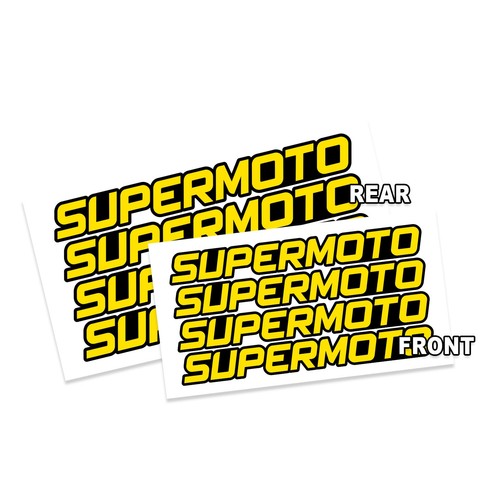 Stylish 17'' Supermoto Rim Decal Sticker For YAMAHA WR 250R 2008-2020 - Bild 2 von 21