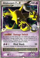 Alakazam [4] LV.X - 103/111 - Rare Holo DMG, English Pokemon Rising Rivals