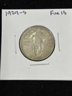 1929-S Standing Liberty Quarter 25c Fine San Francisco, Circulated