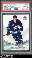 Mark Scheifele PSA 10: 2011-12 SP Authentic Rookie Extended #R100 POP 10