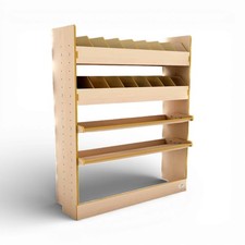 Ford Transit Custom Double Cab (2023+) Bulkhead Van Shelving & Toolbox Rack