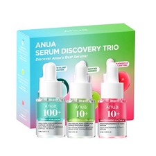 Anua Serum Discovery Trio, Mini Face Serum Travel Size Kit with Hyaluronic Acid,