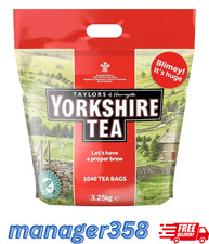 Total 1040 Teabags Bags 3.25Kg - Free Shipping 0.03 per strip