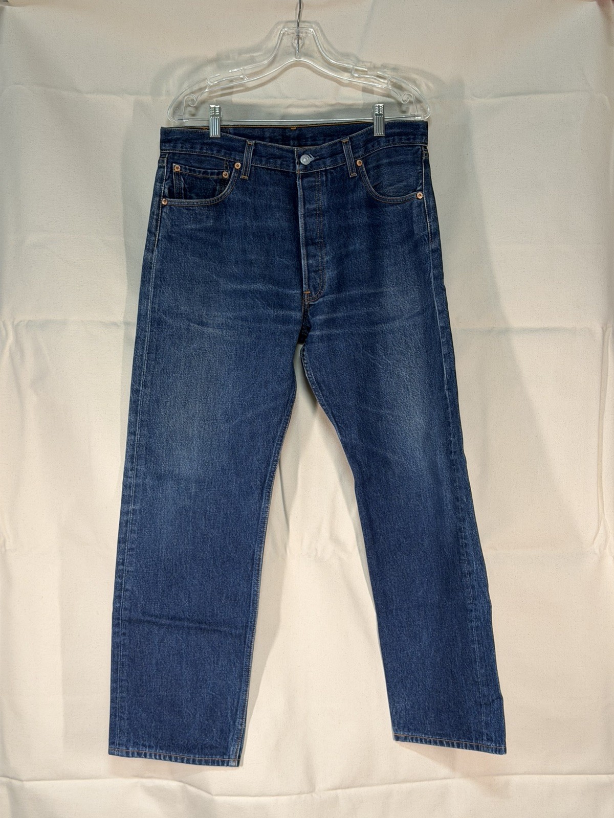 Vintage Levi's 501 XX Tag 36 X 32 Mexico 2000 Actual … - Gem
