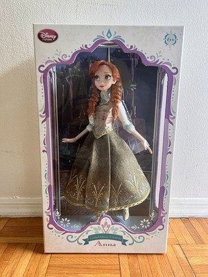 Disney Store Limited Edition Anna Doll 17'' Frozen Fever #1796 of 5000