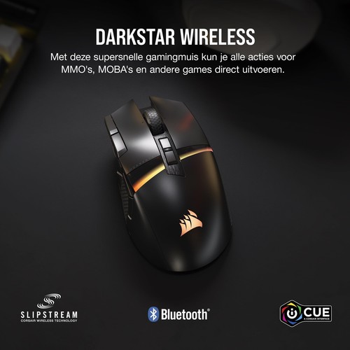 CORSAIR DARKSTAR RGB WIRELESS MMO Gaming Mouse - 26.000 DPI - 15 Programmierbare - Bild 6 von 7