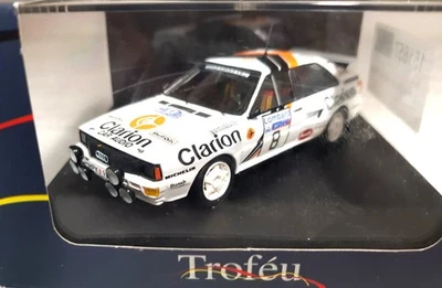 Trofèu 1617, Audi Quattro, 1985, RAC Rally, 4., Eklund/Ced., 1/43, NEU&OVP - Bild 1 von 4