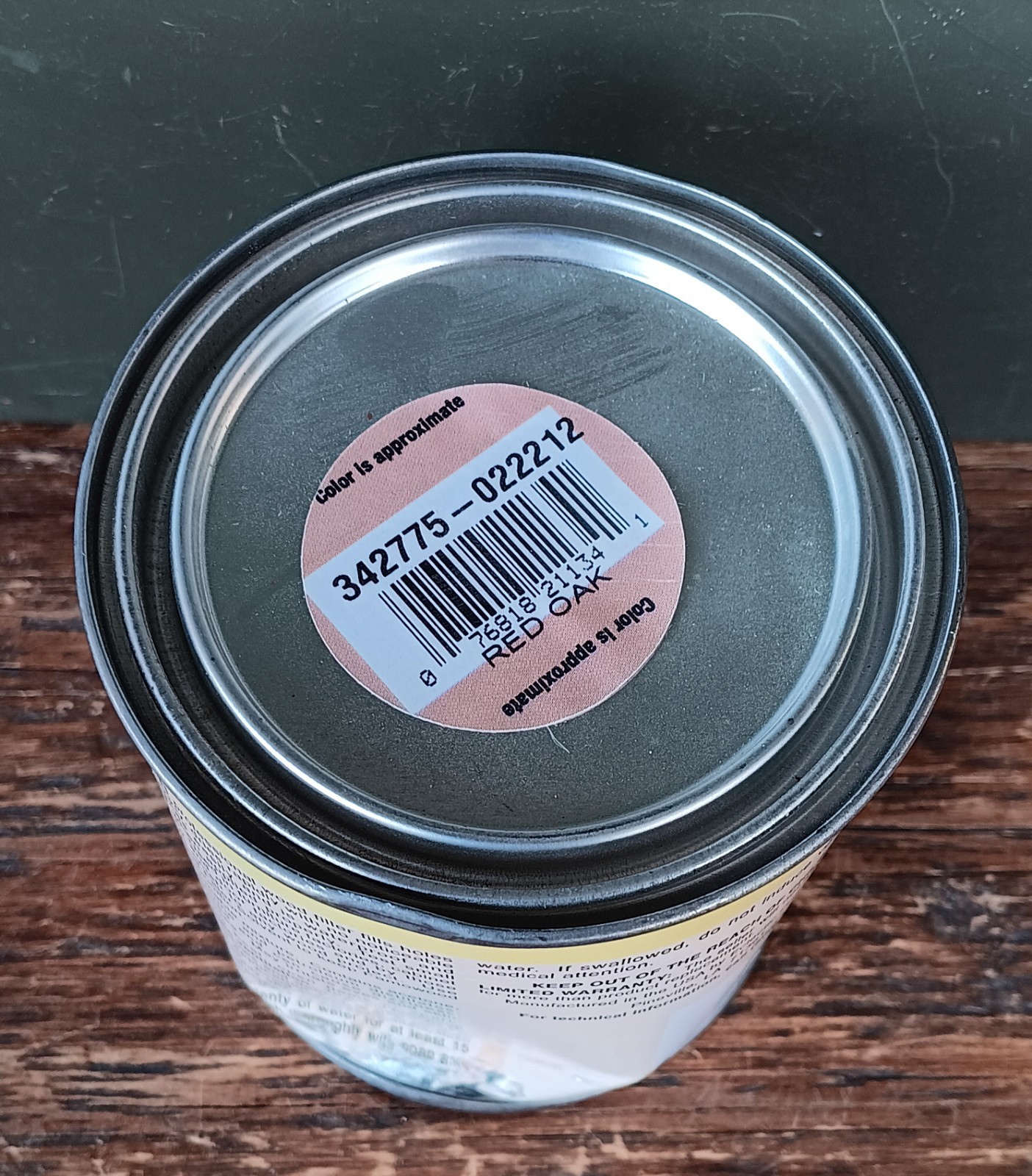 FamoWood Original Wood Filler Putty Oak ~ 23oz Can Woodworking Professional 1-pt