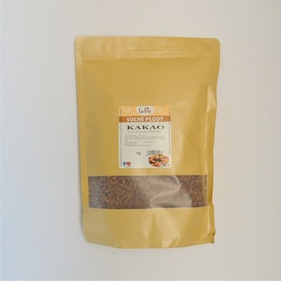 Cocoa - [Theobroma] - crushed beans - PERU - 1000g (1kg)-V