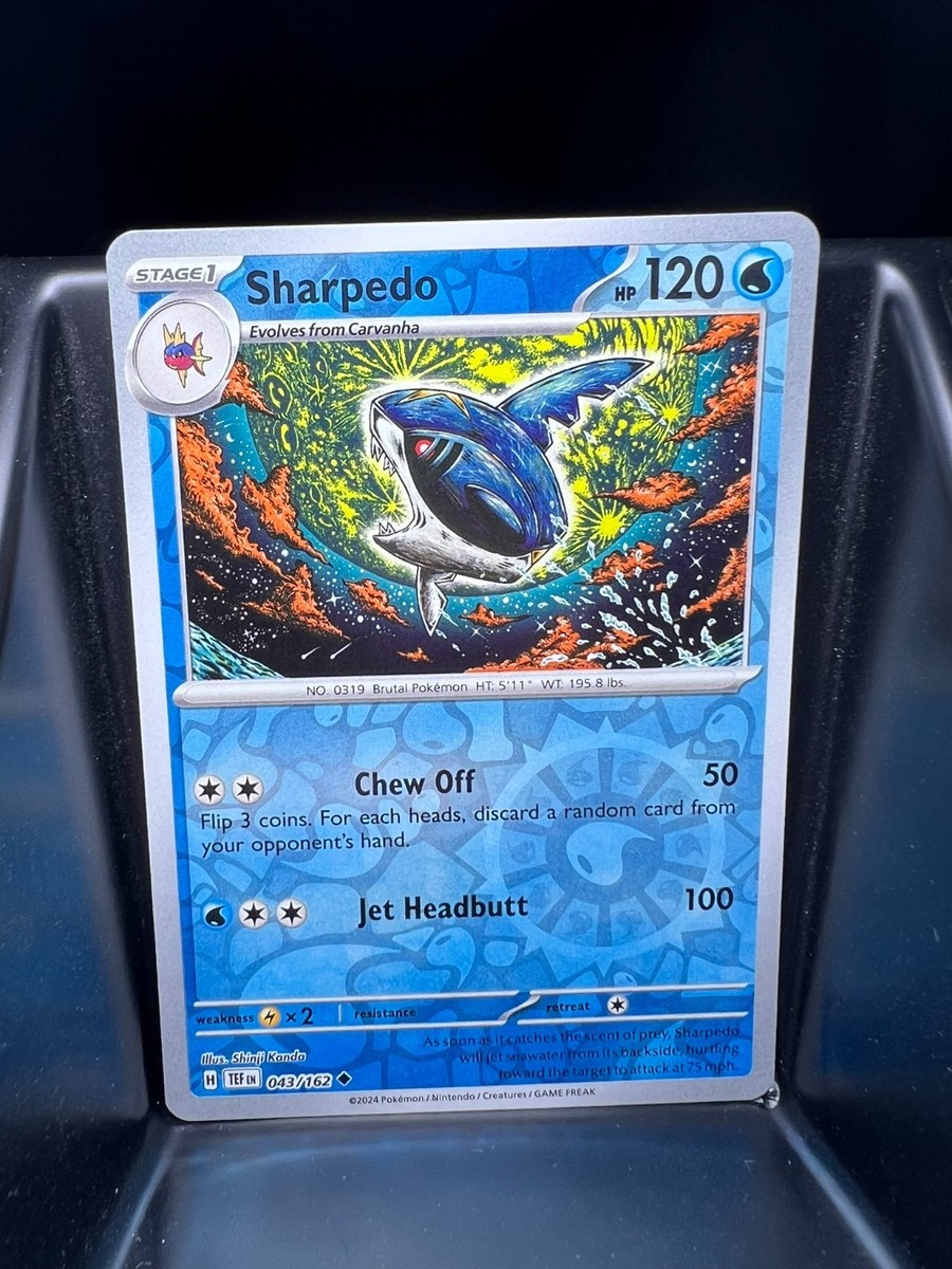 Sharpedo 043/162 SV05: Temporal Forces Reverse Holo | eBay