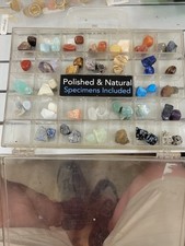 Lot Of Crystals And Gems Rough Crystals Polished Gems Rocks