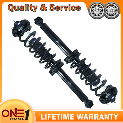 Pair Rear Struts w/ Coil Spring for 2003-2007 Honda Accord 2004-2008 Acura TL