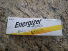 Energizer Industrial Alkaline Batteries - 24 of size AA - New Never Used