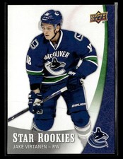 2015-16 Upper Deck Star Rookies #17 Jake Virtanen Card Vancouver Canucks