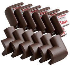 12 Pack Corner Protectors for Baby Proofing, Soft Furniture Safety Bumper