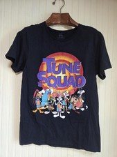 Space Jam Tune Squad Shirt Mens Medium Black Looney Tunes Movie Basketball