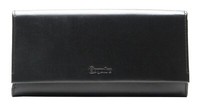 Esquire New Silk Ladies Long Wallet GeldböRse Black Schwarz Neu