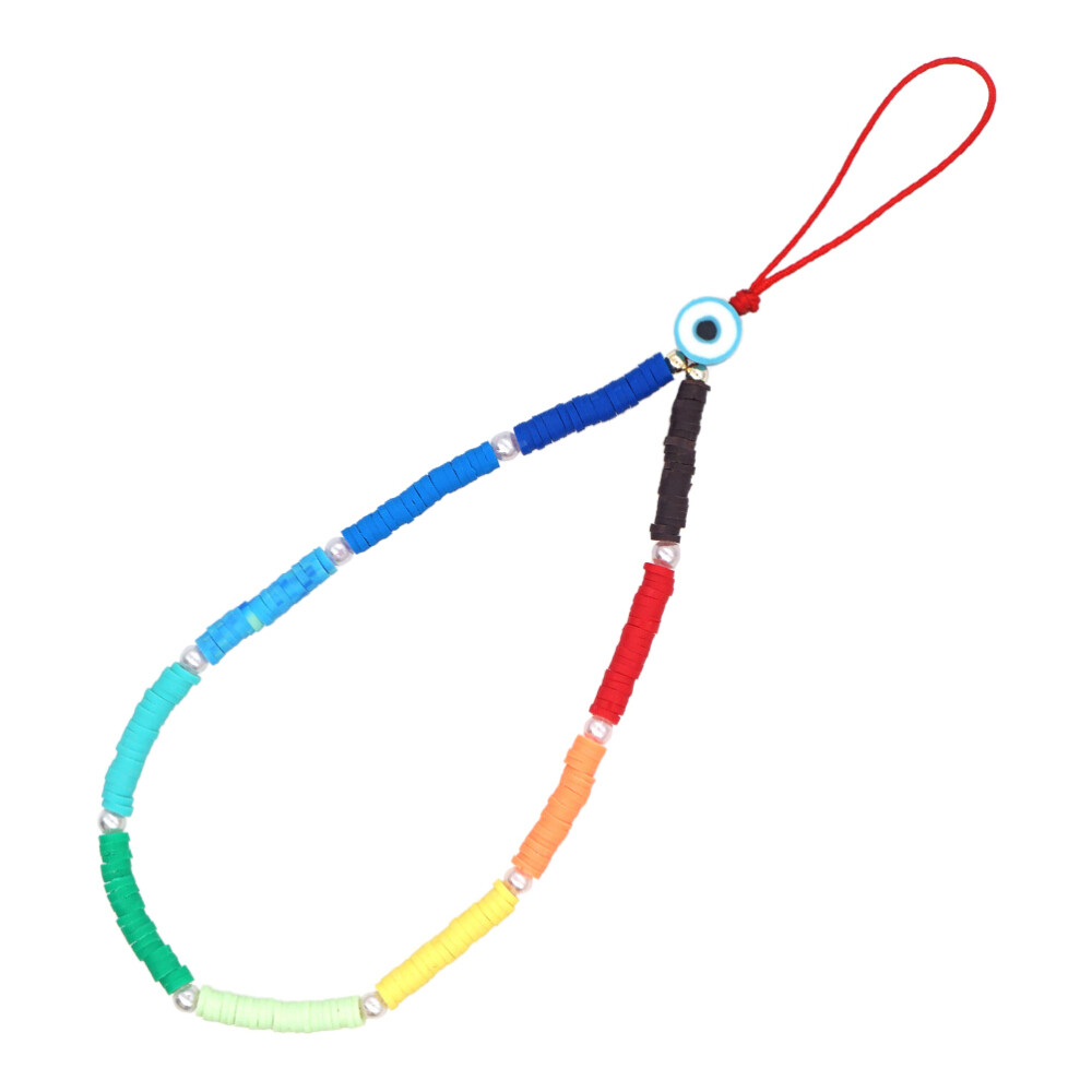 Tablet Wrist Phone Chain Beaded Lanyard Decoration Miss Women's-image