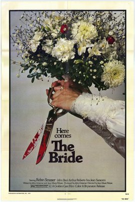 THE BRIDE Movie POSTER 27x40 Robin Strasser John Beal Arthur Roberts Iva Jean