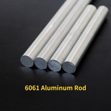 4PZ Lunghezza 500mm 6061 Lega di Alluminio Solida Barra Tonda Asta Metallo Diametro 1,5-20mm