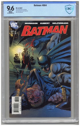 Batman   #664   CBCS    9.6    NM+   White pages     May 2007    See photos