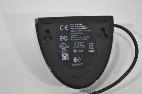 Logitech C-RE4A RF Range Extender 815-000013 i463 W/ 2 Emitters No Power Cord - Picture 6 of 7
