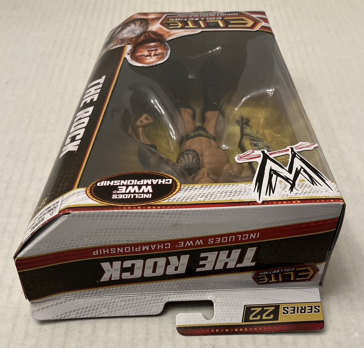 WWE Elite The Rock ザー・ロック 新品開封のみ WWE Elite The Rock Action Figure, Series #115 6-inch