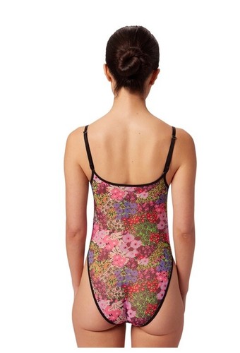 Love & Sports Damen Pink Glam Scrunchy Einteiler Badeanzug Größe Small - Bild 3 von 12