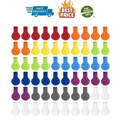 Color coded cord labels