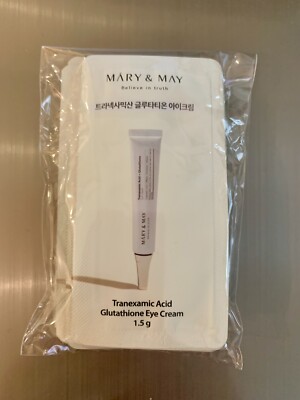 mary & may tranexamic acid + glutathion eye cream g MAY] Glutathione sample 15g (1.5g x 10pcs) In addition to the BioCeuticals Liposomal Glutathione | minature Packs:pack of 2