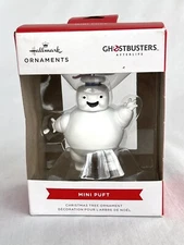 Hallmark 2021 Ghostbusters Afterlife MINI PUFT STAY PUFF Christmas Tree Ornament