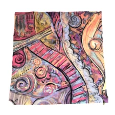 New Fabric Sample Albufeira #8220-162 Multicolor 23"x23" Crafts Quilt Sew