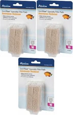 Aqueon QuietFlow Ammonia Reducer 10 Specialty Filter Pads, 12ct (3 x 4ct)