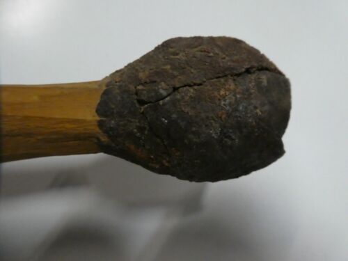 AUSTRALIAN ABORIGINAL HUNTING WOOMERA SPEAR THROWER SPINIFEX RESIN HANDLE BURNT - Picture 12 of 12