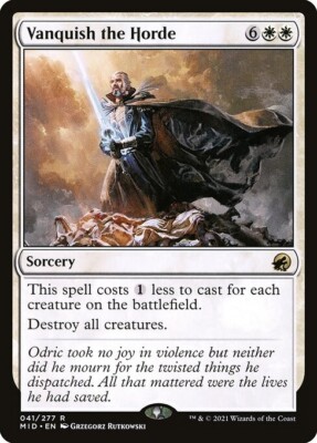 RUSH Magic Card ENGLISH Tainted Adversary MID