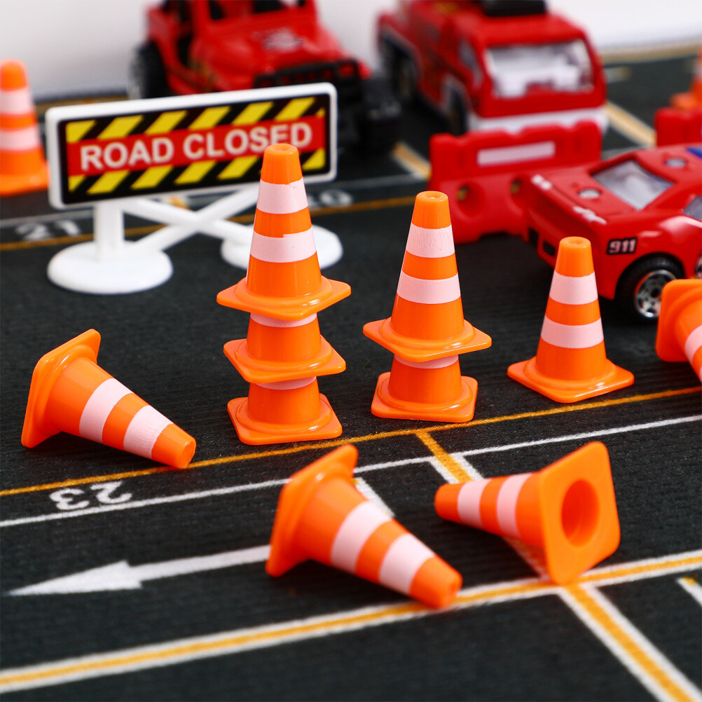 Mini / Small/ Big Plastic Traffic Cones Construction Warning Cones For Traffic Safety - Cone And Safety Cone