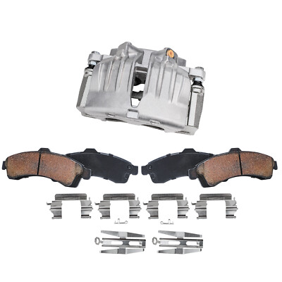 Front Right Disc Caliper & Brake Pads for Trailblazer Envoy Rainier Bravada SSR