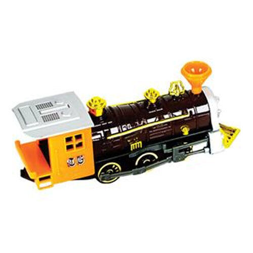 RI Neuheit - Pull Back Druckguss Metall Fahrzeug - Lok Zug (orange) (7 Zoll - Bild 1 von 1