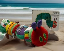 Eric Carle Very Hungry Caterpillar Lot: Learn To Dress Plush Toy  Board Book