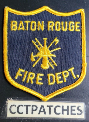 BATON ROUGE, LOUISIANA FIRE DEPARTMENT PATCH LA | eBay