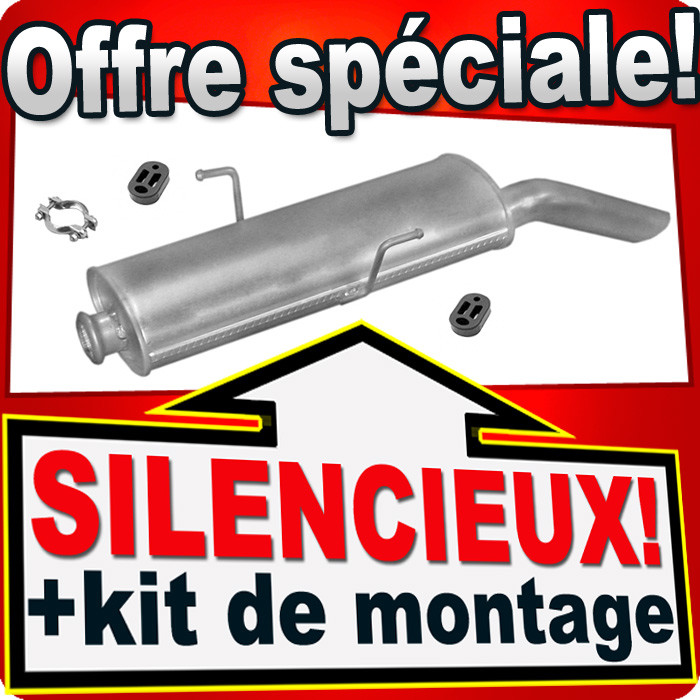 Échappement Peugeot 306 hdi pour éliminer le bruit de rouille et réussir le contrôle technique