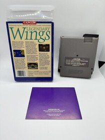 Legendary Wings (Nintendo , 1988) NES CIB Complete Authentic - Tested Rare!