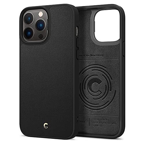 CYRILL di Spigen Leather Brick Cover Compatibile con iPhone 13 PRO Max Custod...
