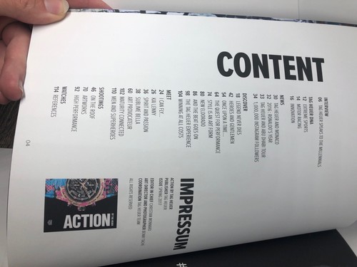 Tag Heuer Action Book 2017 - Picture 2 of 5