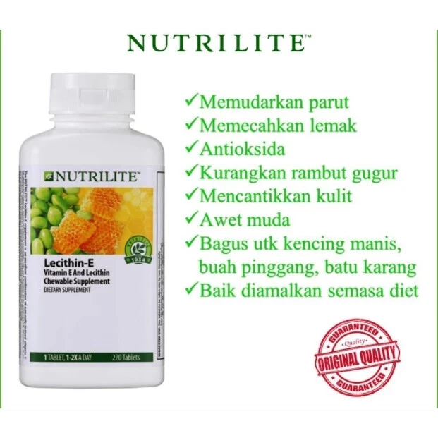 Apoye la salud del cerebro y del corazón | Nutrilite Lecithin-E paquete de 2 540 masticables Foto 3 de 4